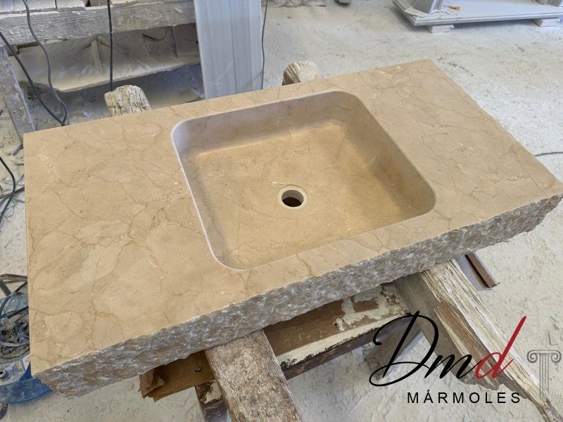 Lavabo en mármol