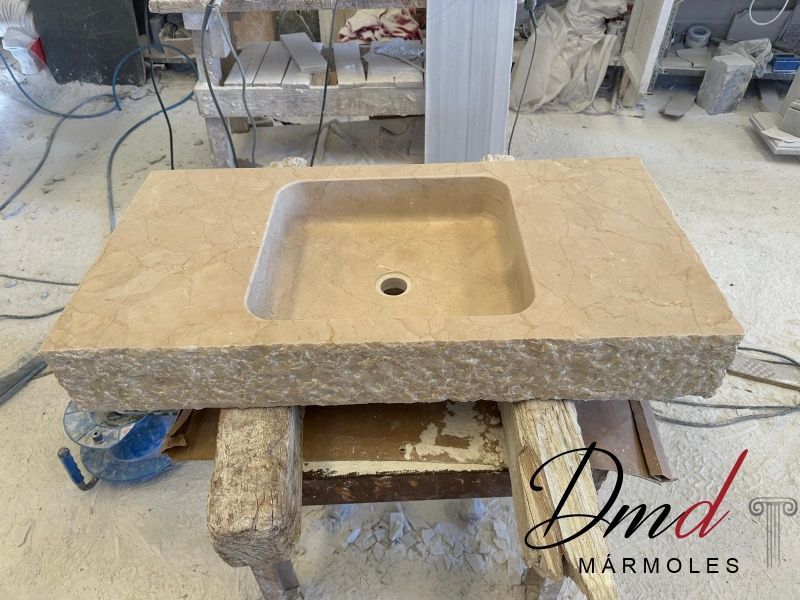 Lavabo en mármol