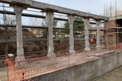Columnas en travertino