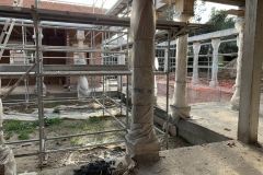 Columnas en travertino
