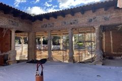 Columnas en travertino