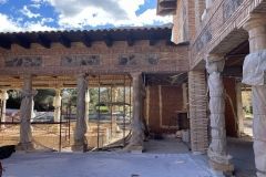 Columnas en travertino