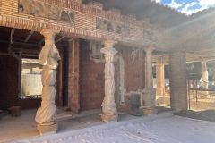 Columnas en travertino