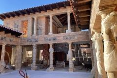 Columnas en travertino