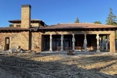 Columnas en travertino