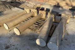 Columnas en travertino