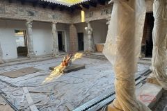 Columnas en travertino