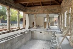 Columnas en travertino