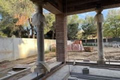Columnas en travertino